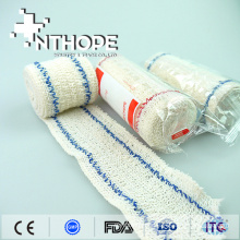 natural color medical elastic crepe bandage rubber gauze bandage